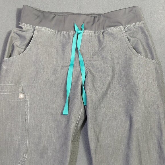 Figs Pants Women's XS Gray Kade Cargo Scrub Pant - Picture 4 of 13
